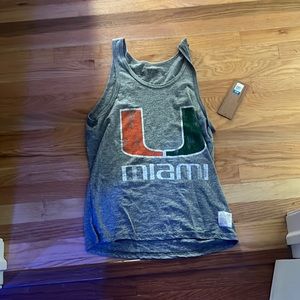 Mens U Miami Tank Top Size Small - Brand New